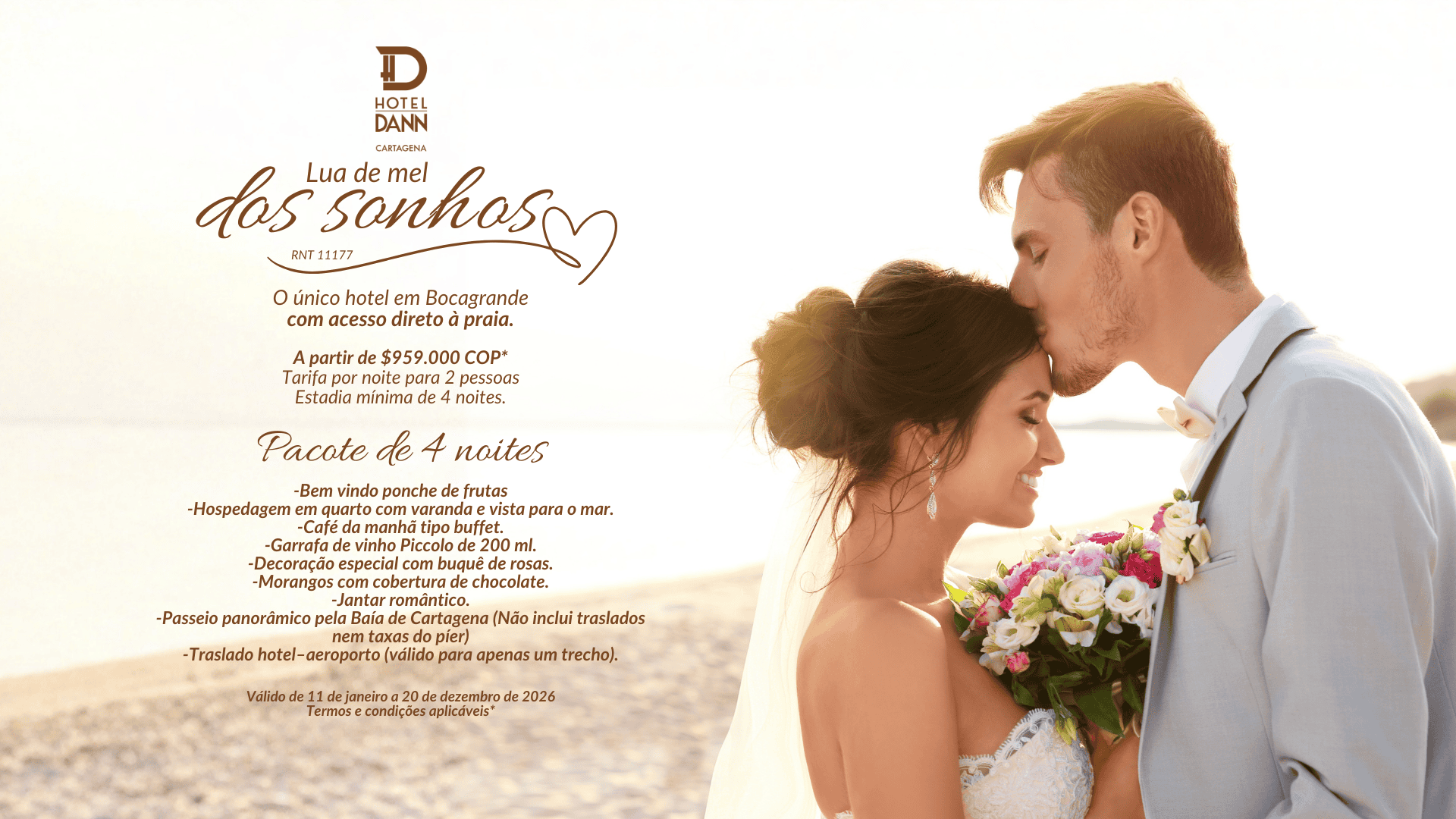 Luna de miel sonada 2026